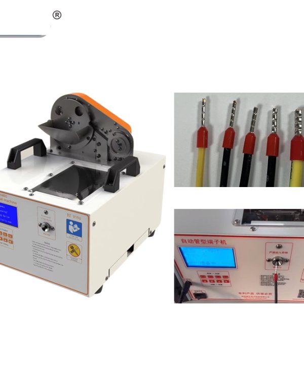 Máy bấm cos tự động 0.5/0.75/1.0/1.5/2.5 ống loại thiết bị đầu cuối Uốn Tóc bồng máy Châu Âu pin loại thiết bị đầu cuối Tước chơi thiết bị đầu cuối máy terminal crimping machine