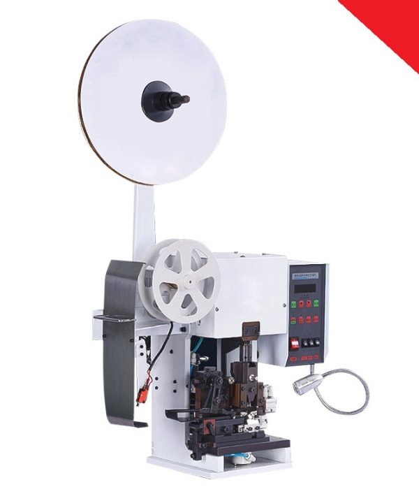Máy bấm cos tự động máy Tước pneumaticterminal ngang hoàn toàn tự động với hiệu suất tốc độ cao cho dây dẫn tách terminal crimping machine
