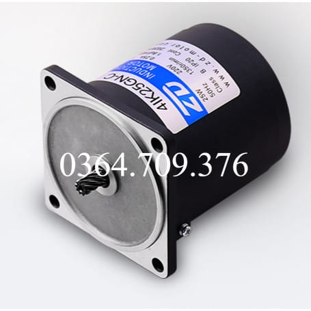 Động Cơ Zhongda AC 3IK15W 4IK25W 5IK40/60/90/120W 6IK120/140W/180/200W Một Pha 220V Ba Pha 380V Micro AC Giảm Tốc Động Cơ