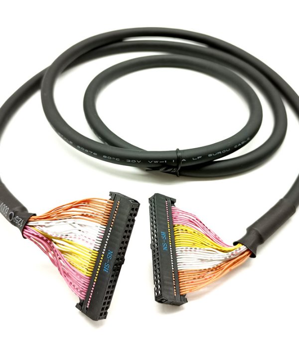 Cáp Kết Nối PLC, Đầu Cuối 40 Lõi 30 Lõi, Dây Tín Hiệu Nhiều Lõi, Dây Che Chắn Màn Hình IDC, Dây Tròn 10p50p
