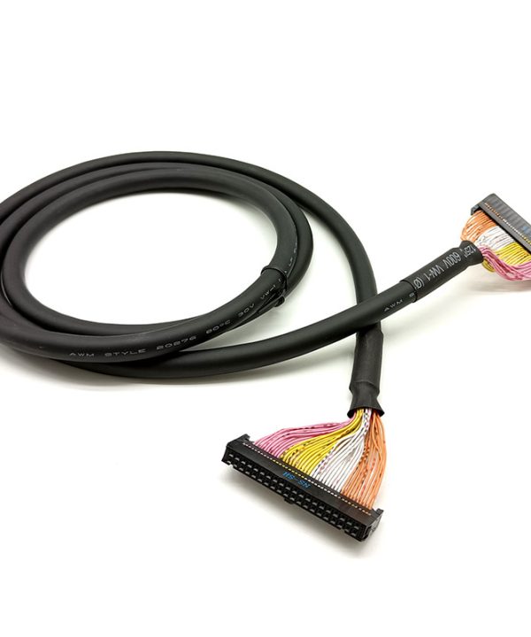 Dây Kết Nối Kuyon PLC 40 Lõi 20 Lõi 64 Lõi Idc40p Dây Bảo Vệ Thiết Bị Đầu Cuối Dây Chuyển Đổi Góc Dây Tròn