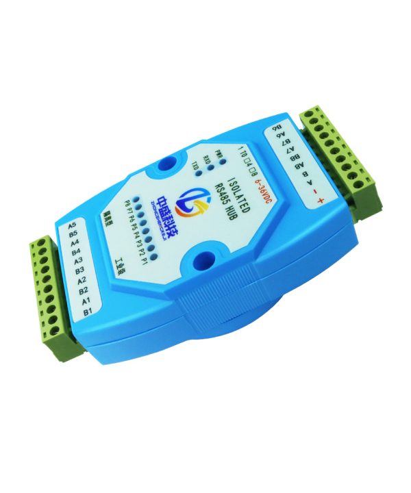 Bộ Lặp RS485 4 Kênh 8 Kênh ZS-RS485-HUB-4-I HUB Bộ Khuếch Đại Tín Hiệu Cách Ly Quang Điện Chống Nhiễu Và Chống Sét