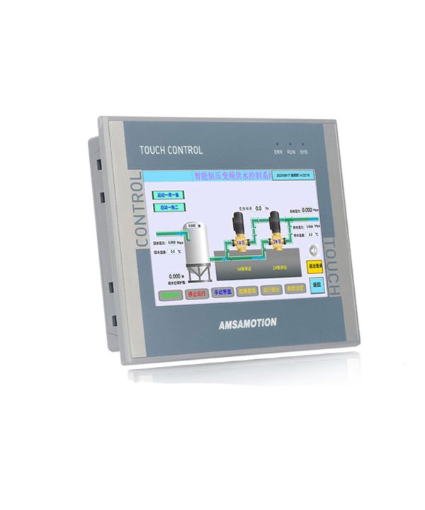 Amsamotion AMX-HS7A-16MRT PLC HMI All-in-One | 8DI 8DO + 2AD 2DA 2 PT100
