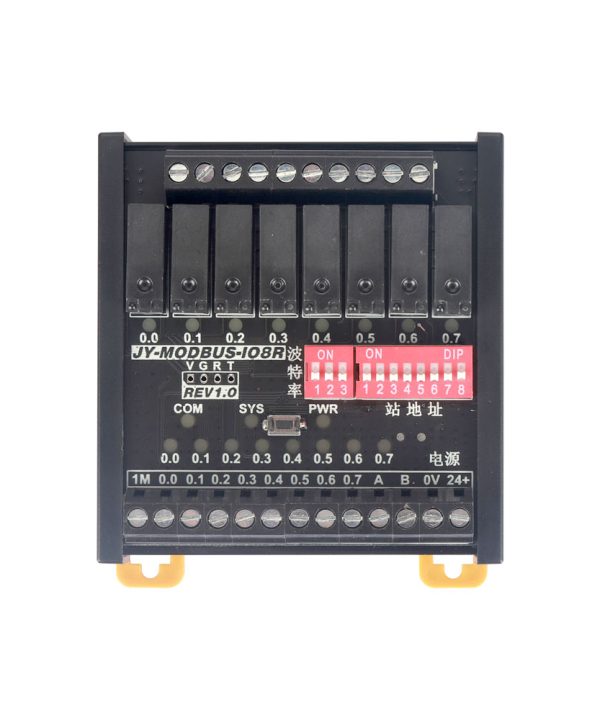 Amsamotion JY-MODBUS-IO8R Modbus RTU Digital IO Module 8DI 8DO RS485