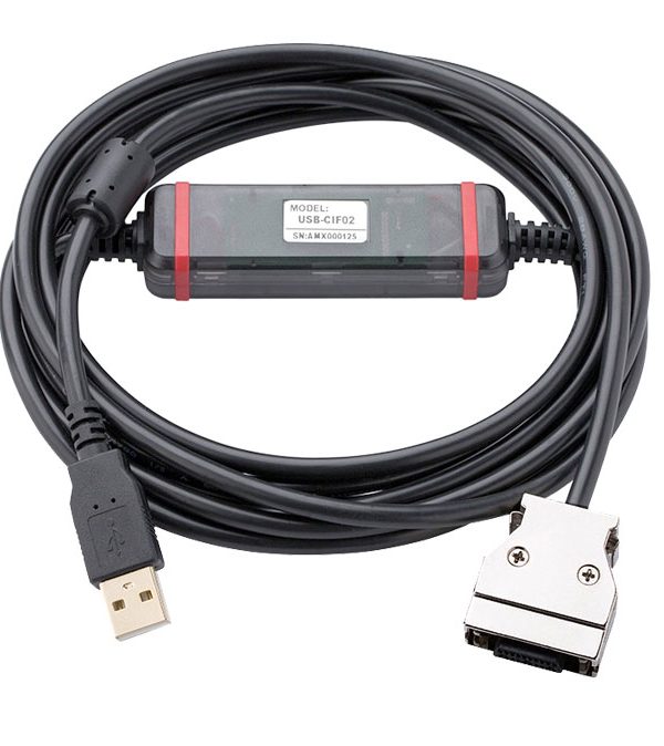 Amsamotion USB-CIF02 for Omron Plc CPM1 CPM1A/2A CQM1 C200HS C200HX/HG/HE Communication Cable