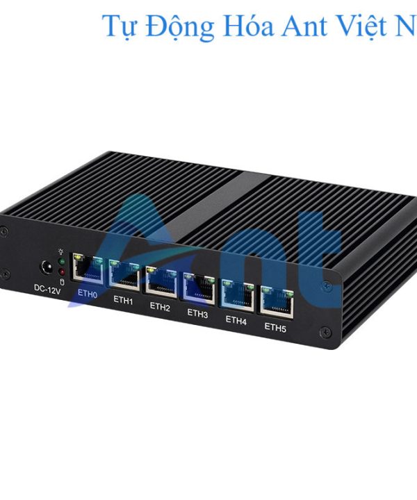 XCY Mini PC Intel PENTIUM 4405u 6x Intel i211at Gigabit Ethernet Hỗ trợ Windows Linux pfsense proxmox